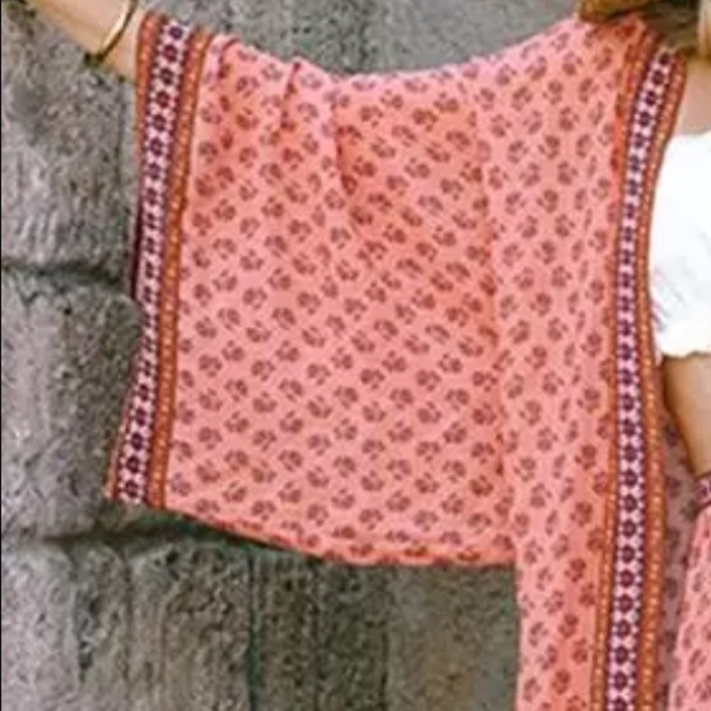 Beautiful desert sunset BoHo cover-up - Picture 4 of 8